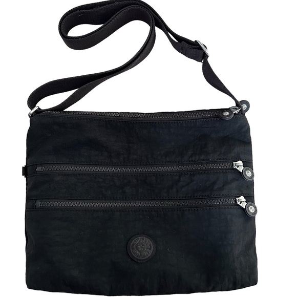 Kipling Bags Kipling Alvar Black Nylon Crossbody Bag Poshmark